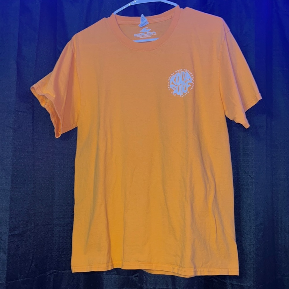 Men’s Medium orange Koloa surfing T-Shirt!